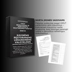 VMVT reikalavimų ir dokumentų paketas (patiekalus gaminančioms įmonėms)