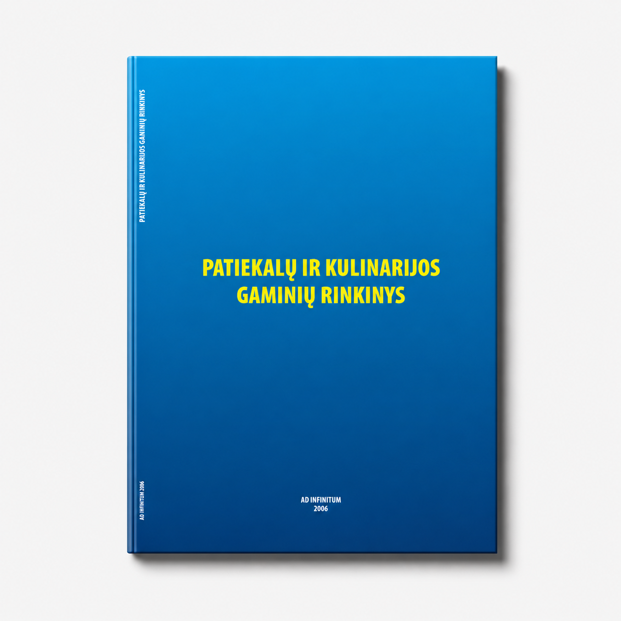 Patiekalų ir kulinarijos gaminių receptūrų rinkinys