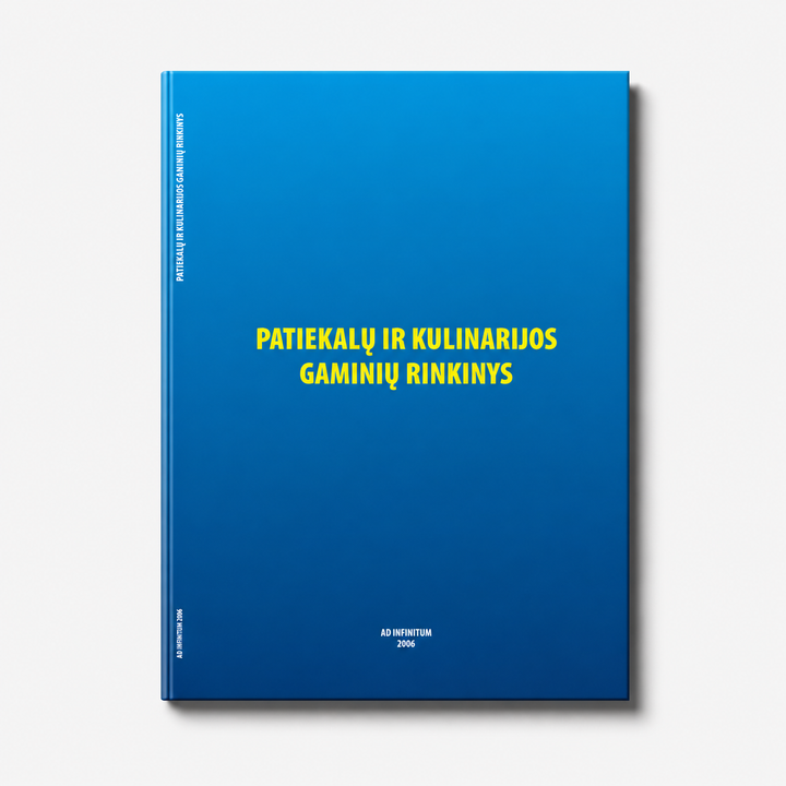Patiekalų ir kulinarijos gaminių receptūrų rinkinys