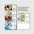 Savikontrolės žurnalų rinkinys restoranams, kavinėms ir užkandinėms – 4 fiziniai žurnalai